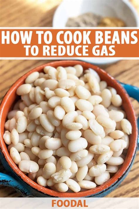 pre cook beans with vinegar to reduce gas